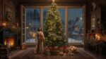 Premium Christmas Digital Oil Painting Inspired by Victorian England