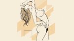 Single-Stroke Sensual Woman Line Art – Bold Curves & Luxury Minimalist Gallery Aesthetic