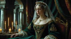 Digital Painting of a Forgotten European Empress from the 1700s