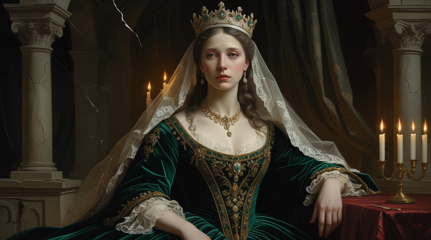Digital Painting of a Forgotten European Empress from the 1700s - Image 2