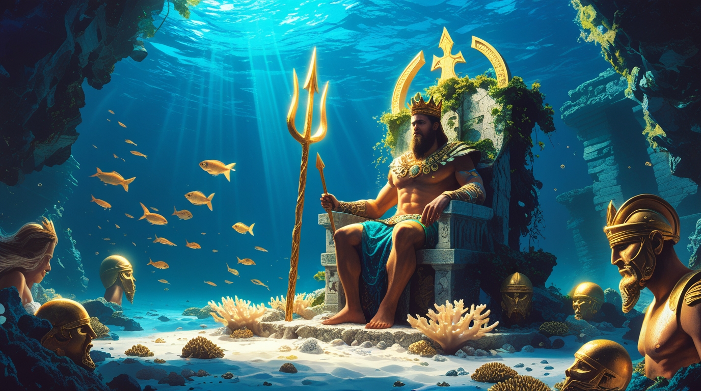 Lost underwater city of Atlantis Digital Painting - Image 5